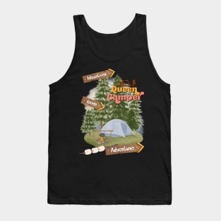 Love camping Adventure Explore the world travel lover summer spring Tank Top